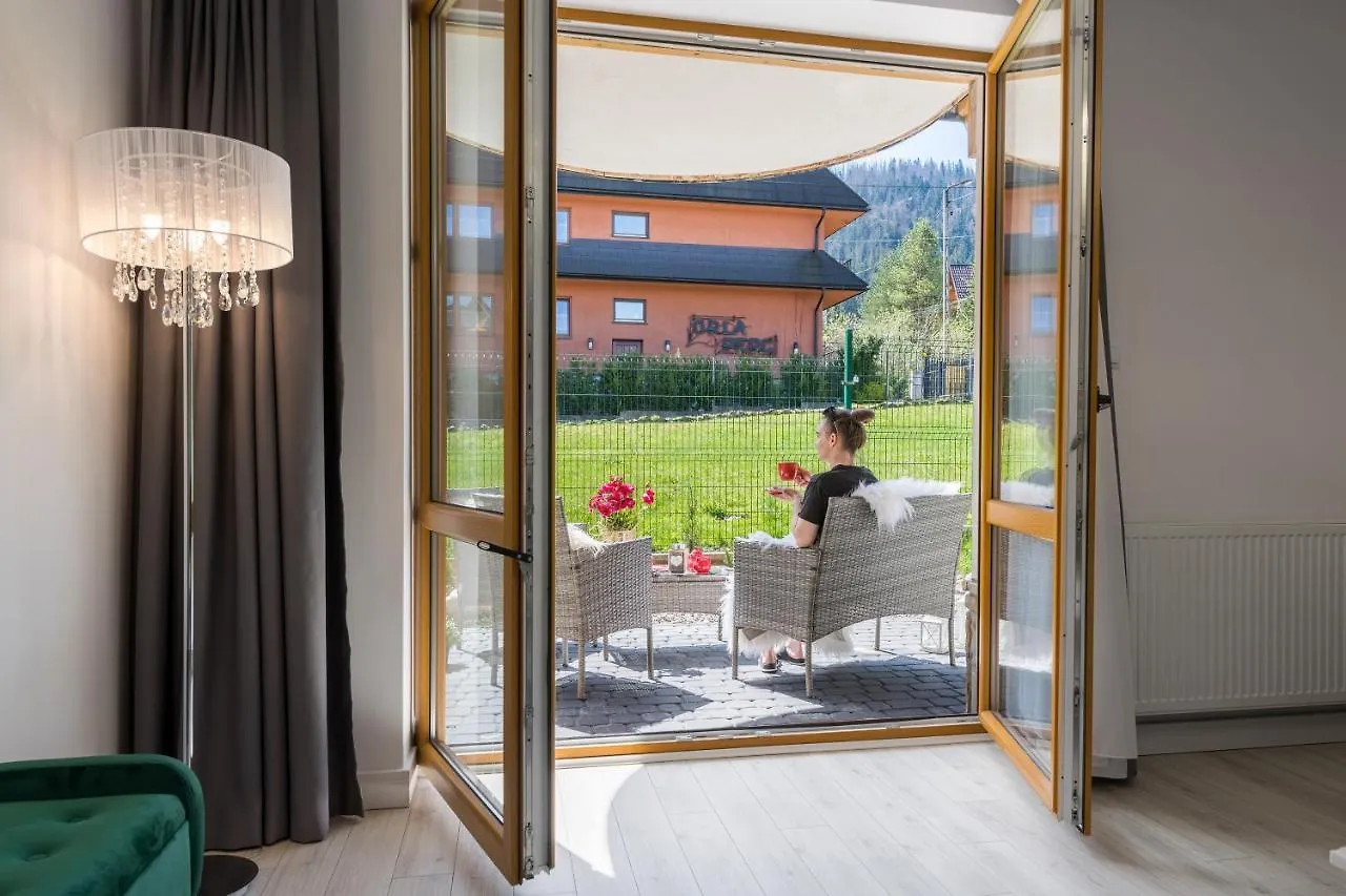 Hotel apartamentowy Bory6A Apartamenty & Free Parking Zakopane Polska