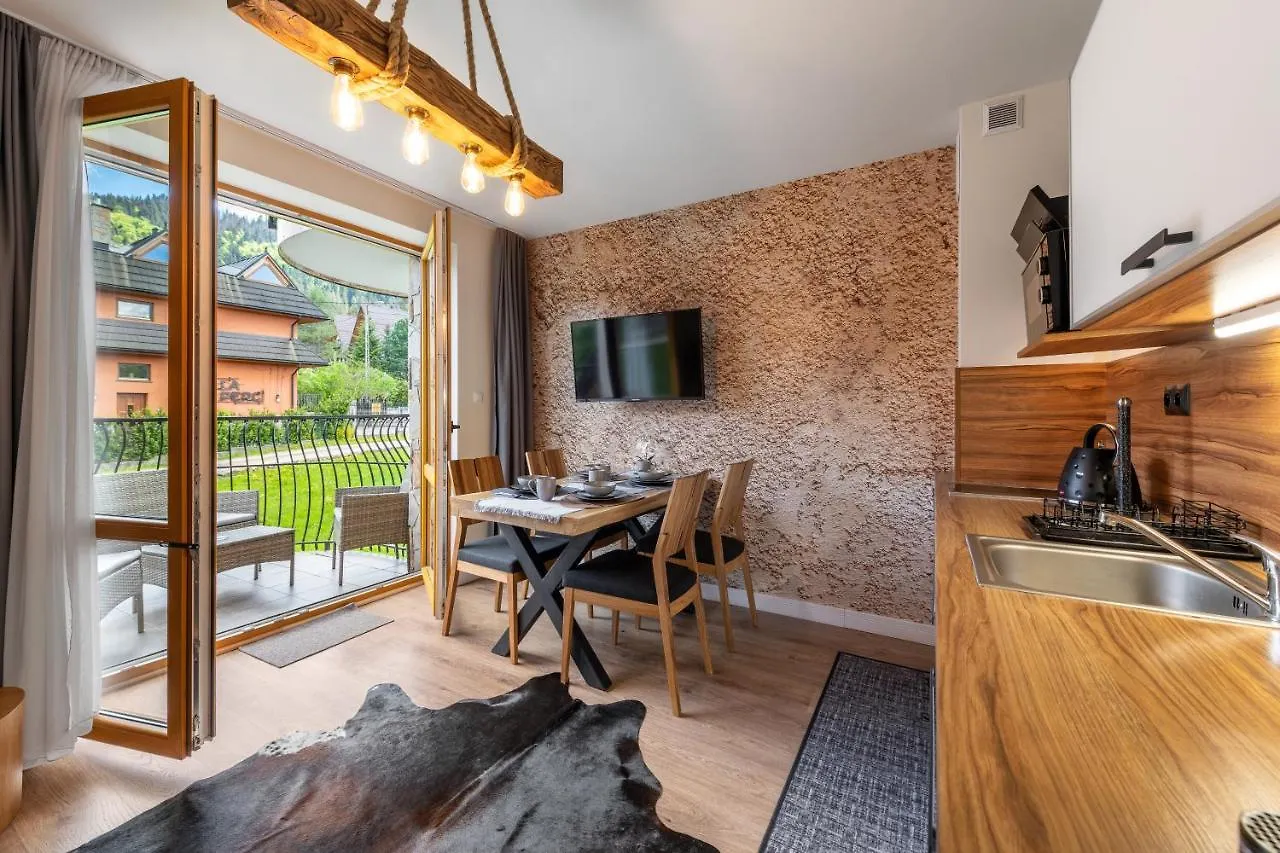 Hotel apartamentowy Bory6A Apartamenty & Free Parking Zakopane